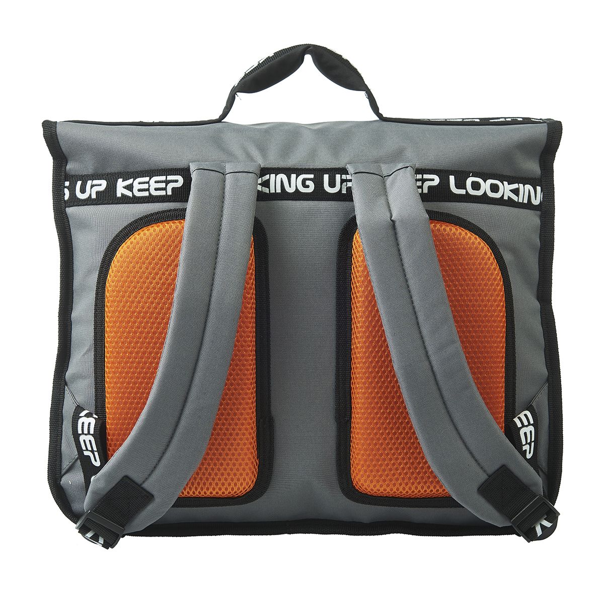 NASA Cartable 38 cm CP/CE1/CE2 gris NASA