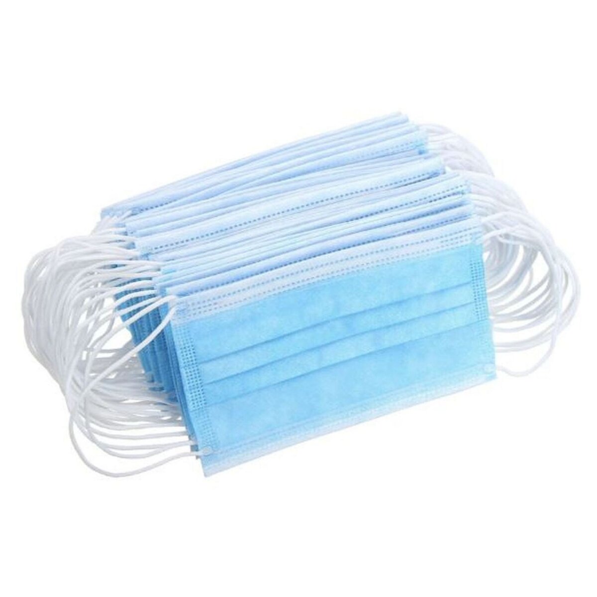 Boîte de 50 Masques protection 3 plis à usage unique