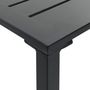 Voir la diapositive 5 : VIDAXL Table de bar noir 200x100x110 cm acier enduit de poudre