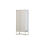 Voir la diapositive 5 : Paris Prix Vitrine 2 Portes Design  Garis  160cm Beige