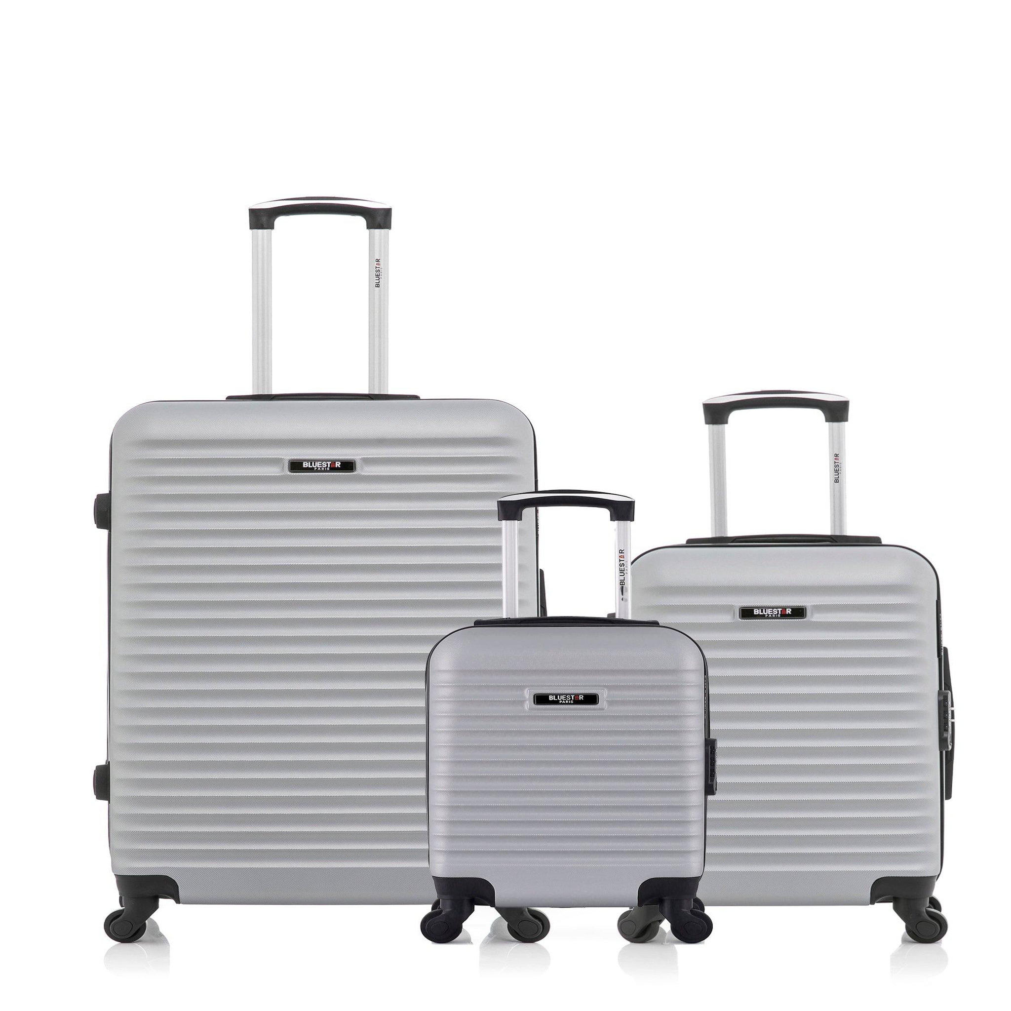 BLUESTAR Bluestar - lot de 3 - valises grand format, cabine et cabine xxs brazilia