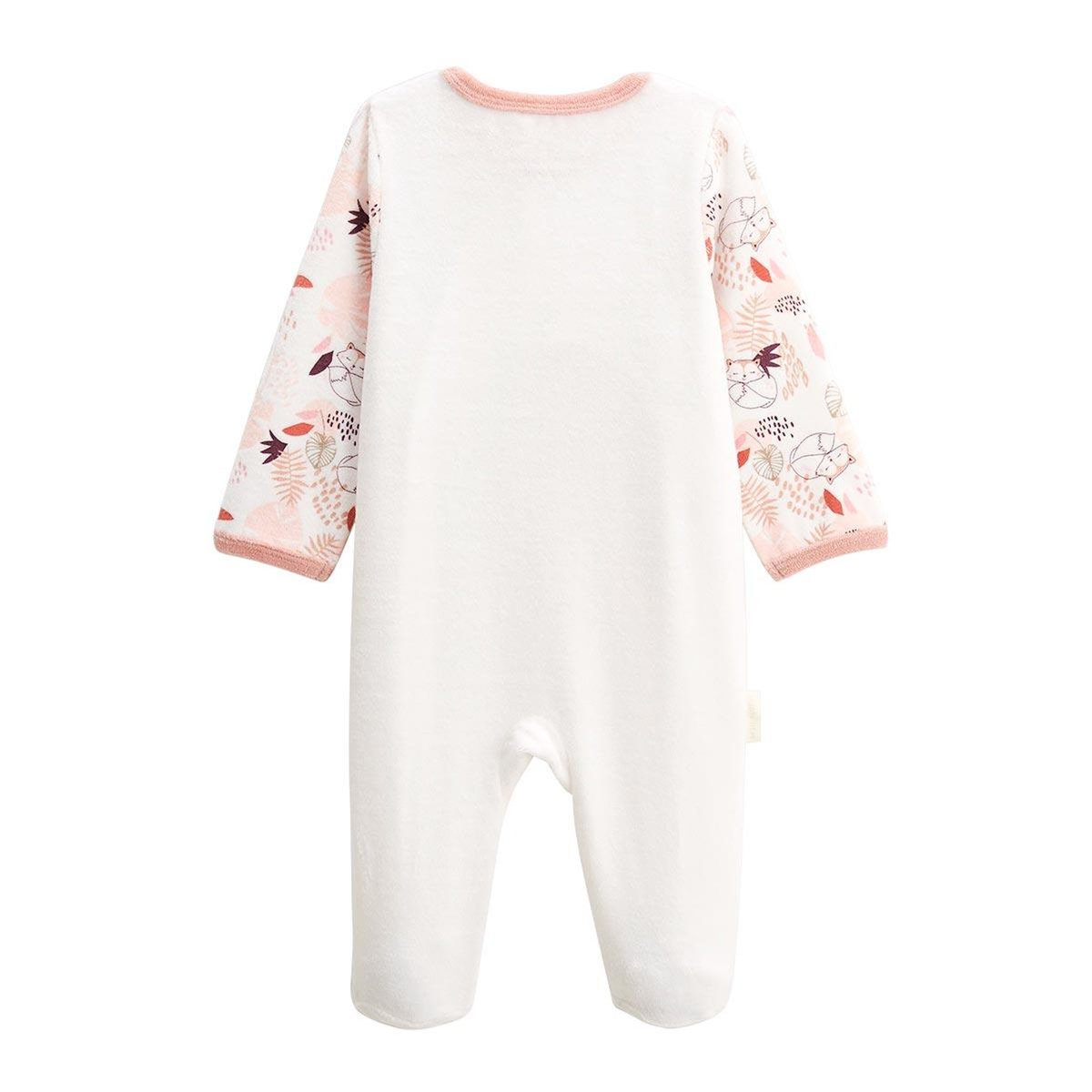 Petit Béguin Pyjama bébé en velours ouverture pont Machu Pichu