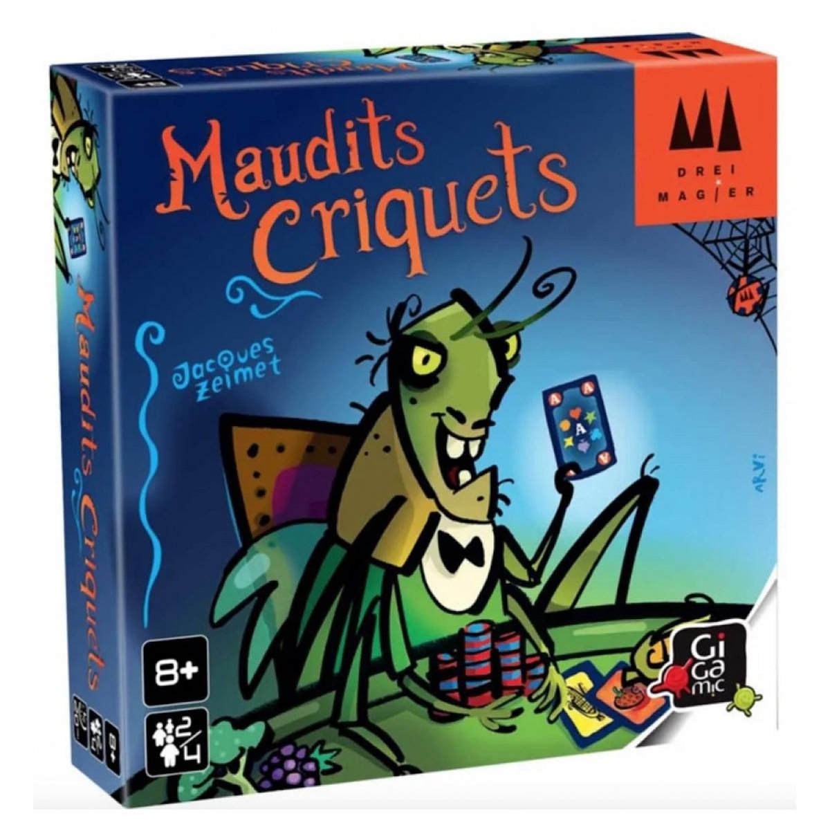Gigamic Maudits criquets le jeu de societe