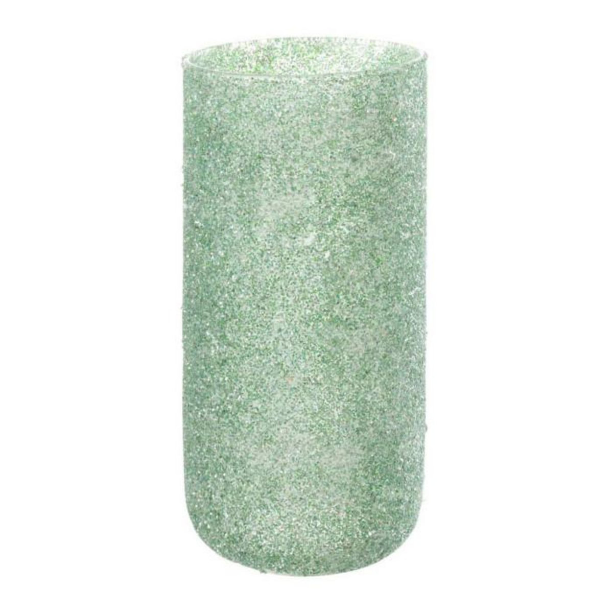 Paris Prix Photophore Déco en Verre  Fore  28cm Vert