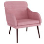Voir la diapositive 2 : VIDAXL Fauteuil Rose 63x76x80 cm Velours