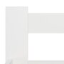 VIDAXL Cadre de lit Blanc Bois de pin massif 160x200 cm