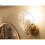 Voir la diapositive 6 : Paris Prix Applique Murale en Verre  Coquillage  22cm Transparent