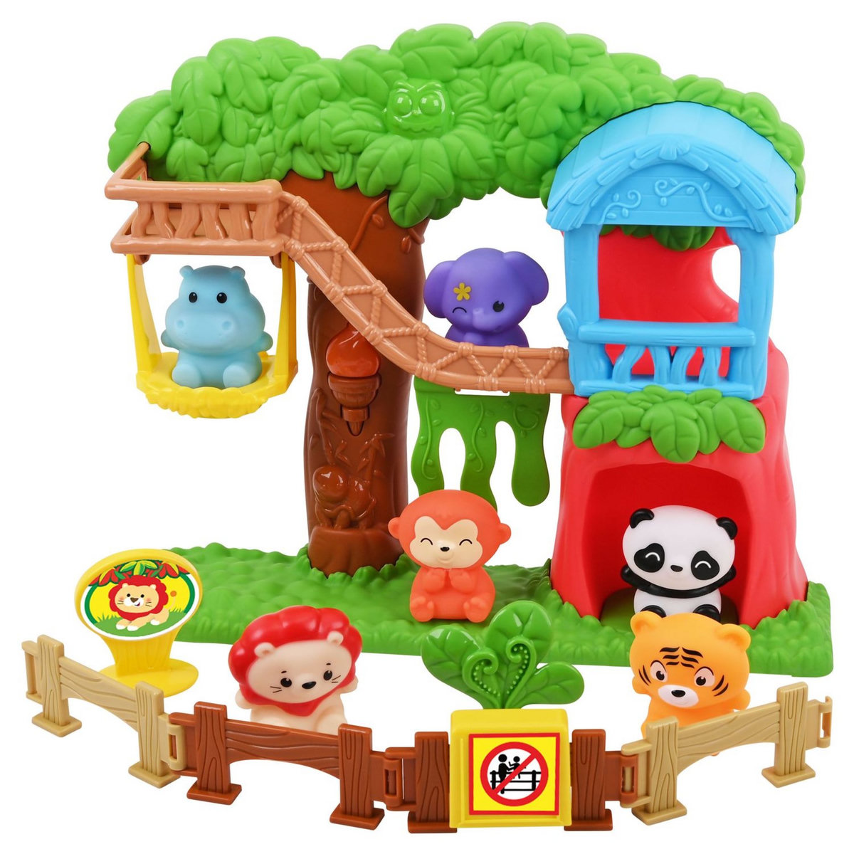 One Two Fun Ensemble de jeux animaux de zoo