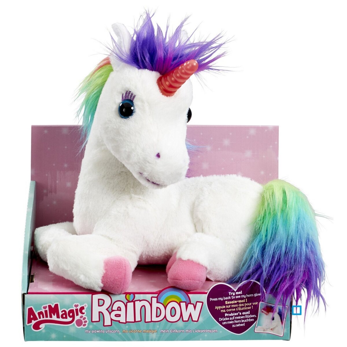 Auchan store peluche licorne