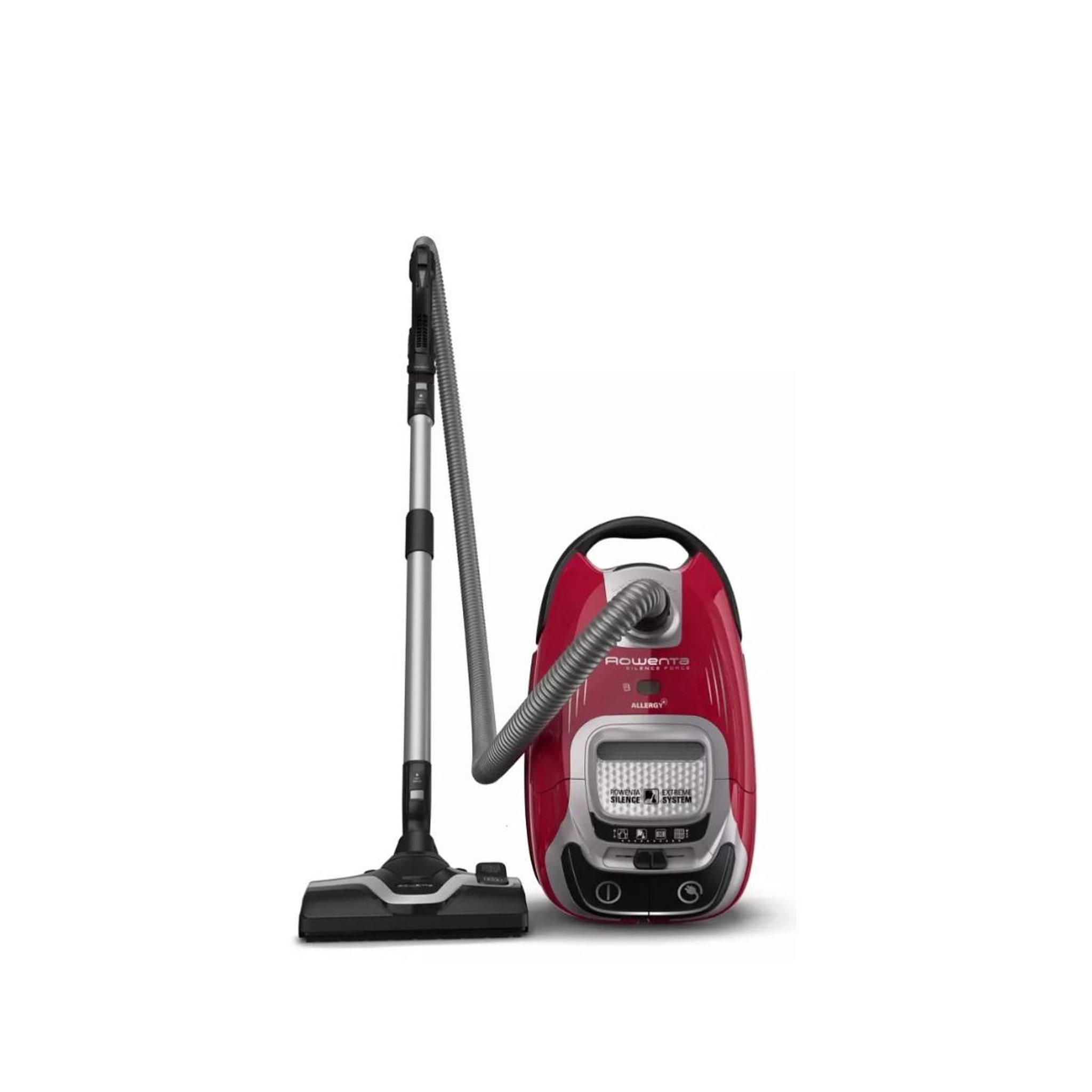 ROWENTA Aspirateur traineau 400w 57db rouge - yy5453fe