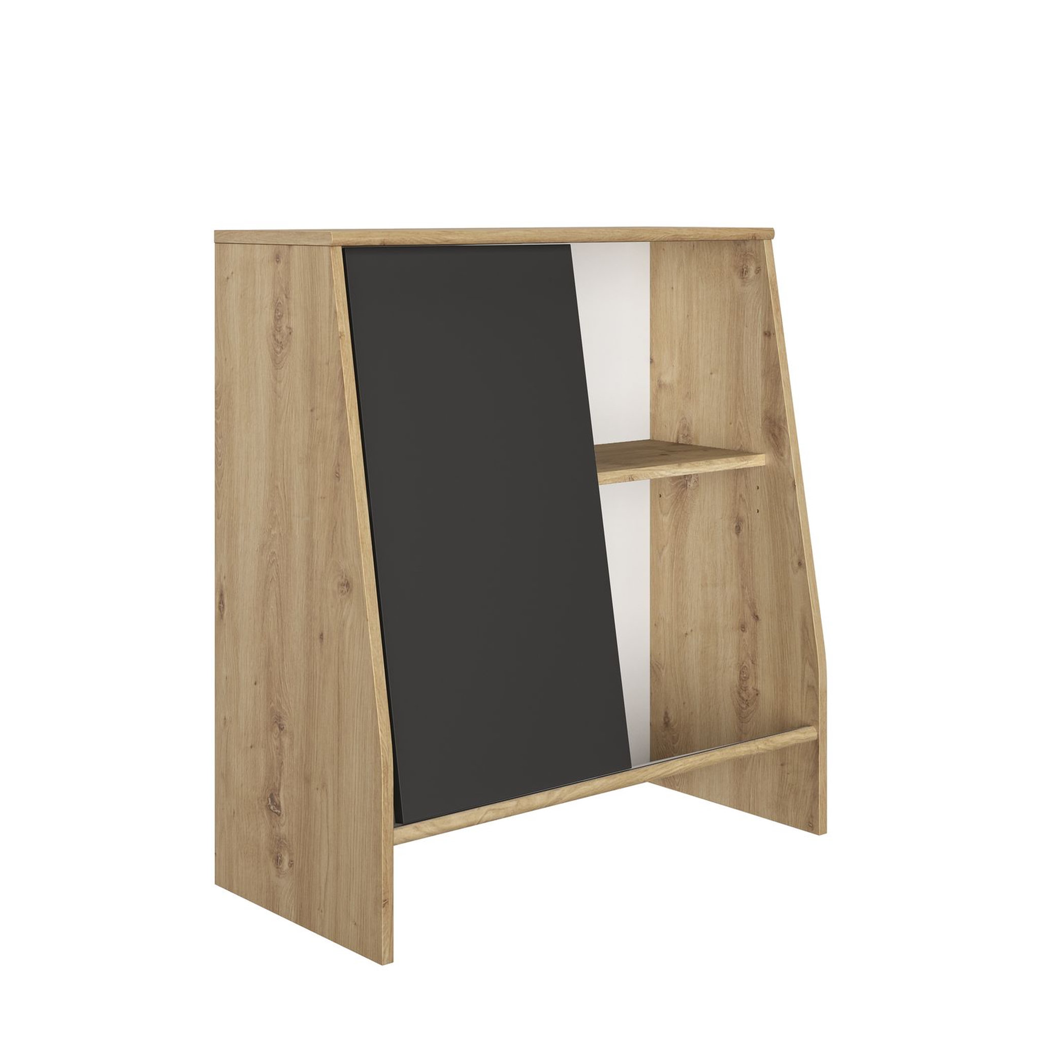 Voir la diapositive 3 : Bibliothèque de rangement enfant ludique L74cm
