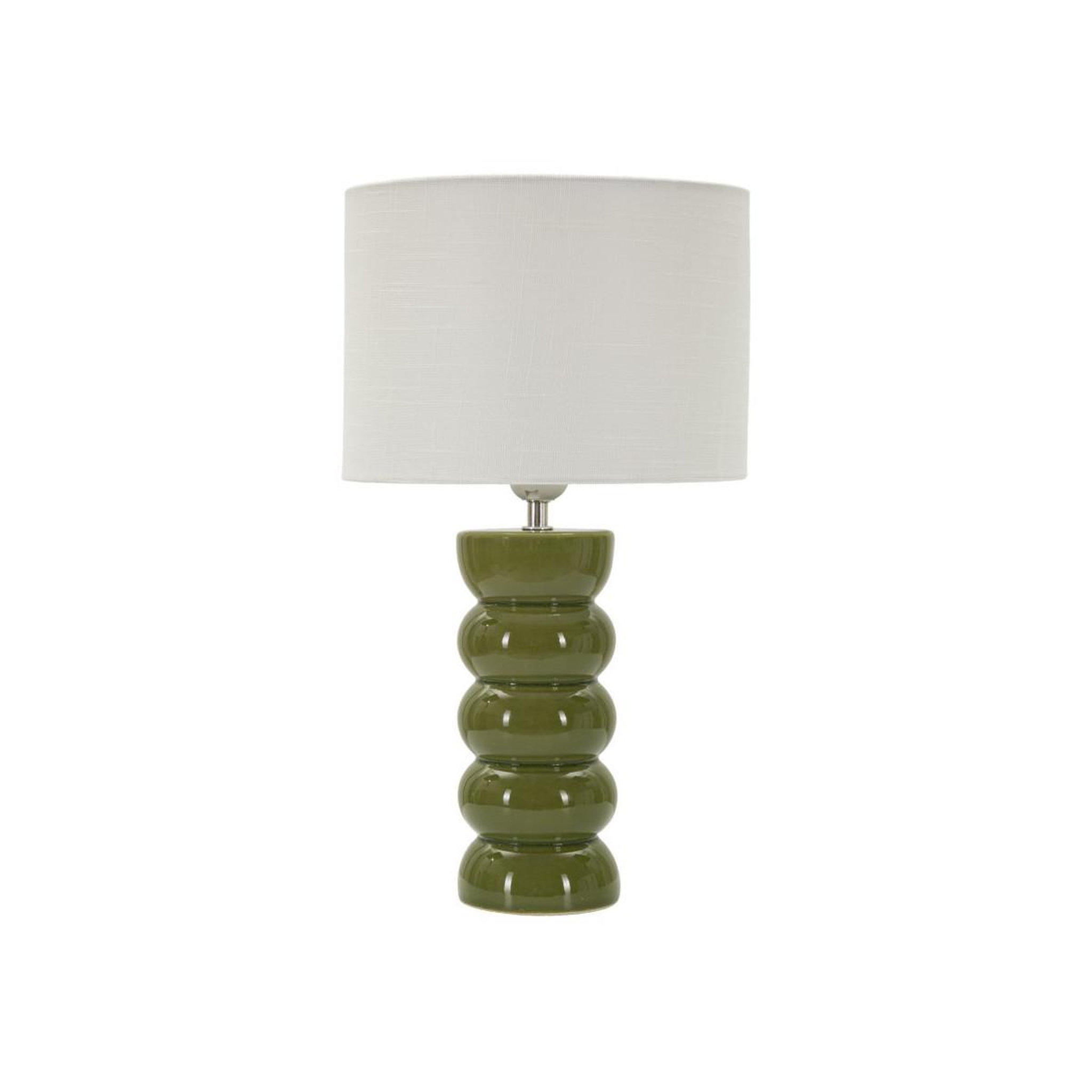 Paris Prix Lampe à Poser en Céramique  Torr  46cm Vert