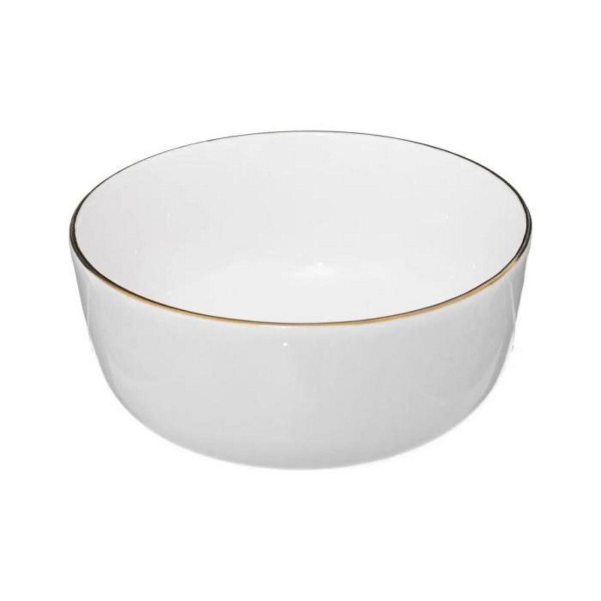 SECRET DE GOURMET Lot de 6 Bols en Porcelaine  Sublima  15cm Blanc