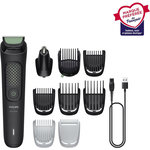 Philips Tondeuse multi usages MG3945/15 Series 3000, 10 hauteurs de coupe, précision 1 mm, autonomie 90 mn