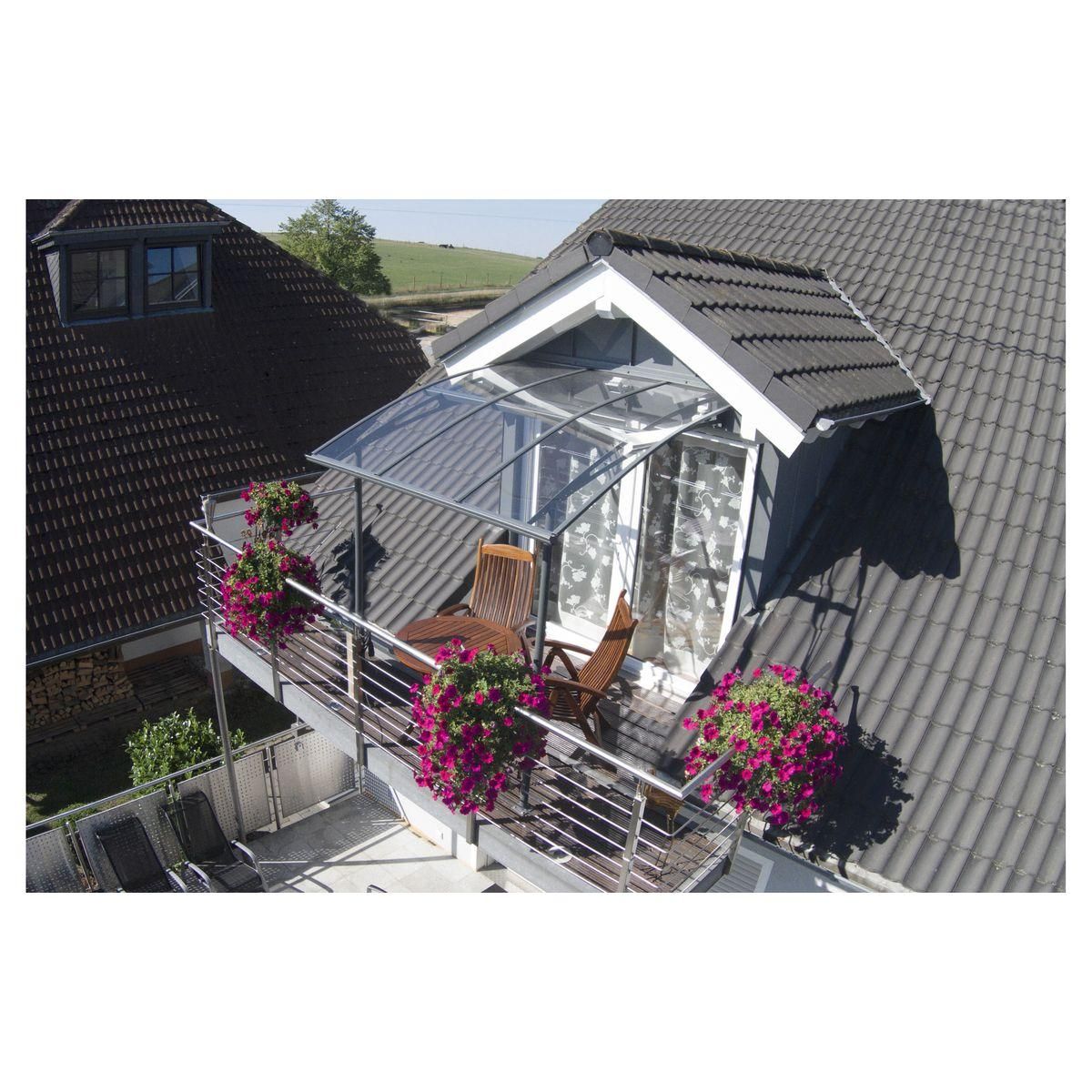 Canopia by PALRAM Marquise - Anthracite - 200x200-5cm - VEGA 2000