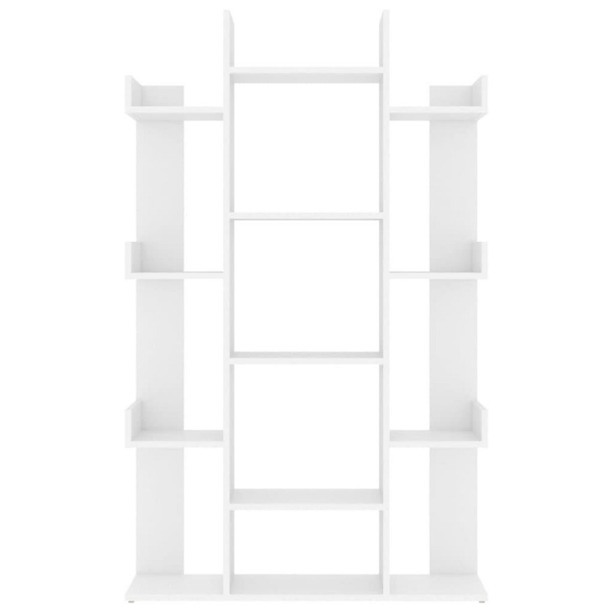 VIDAXL Bibliotheque Blanc 86x25,5x140 cm Bois d'ingenierie