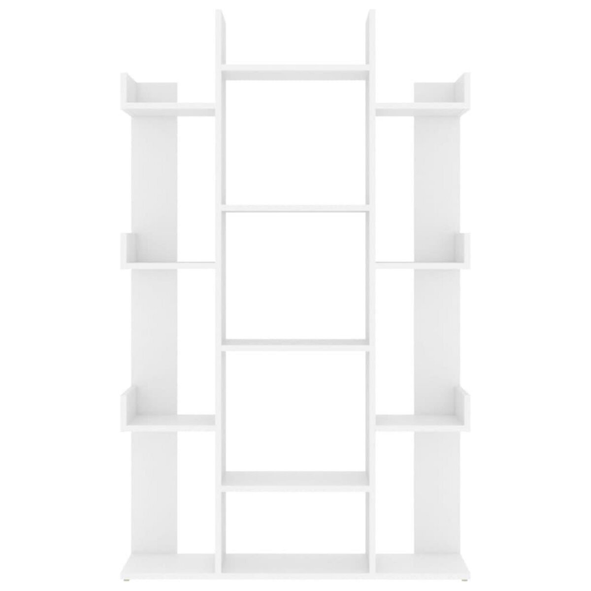 VIDAXL Bibliotheque Blanc 86x25,5x140 cm Bois d'ingenierie