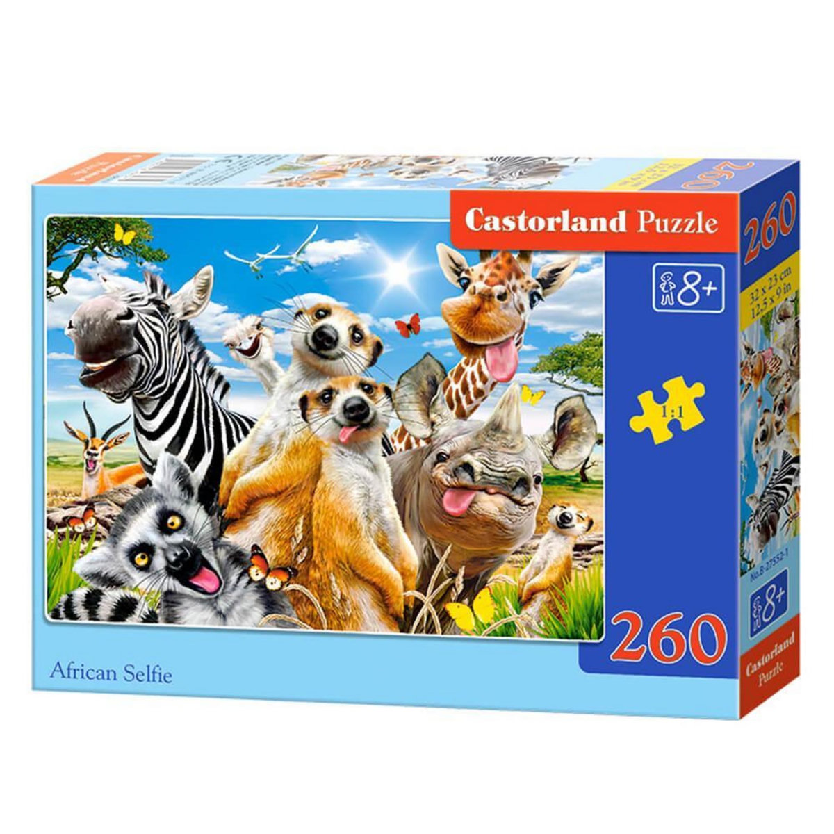 Castorland Puzzle 260 pièces : Selfie Africain