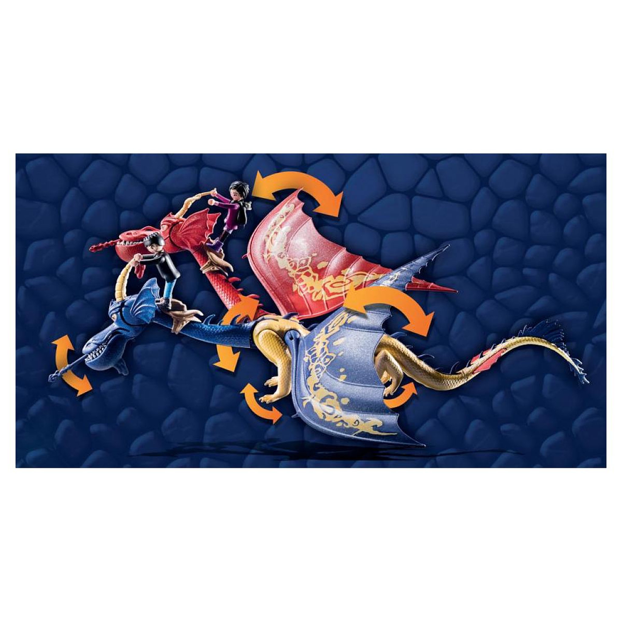 Voir la diapositive 4 : PLAYMOBIL 71080 Dragons Nine Realms: WuWei  and  Jun