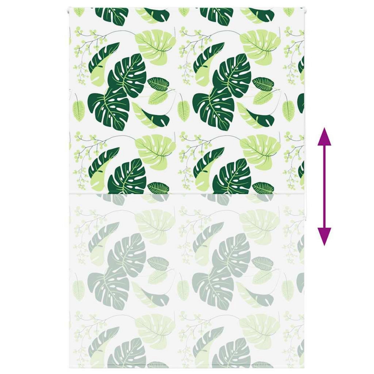 VIDAXL Store enrouleur de douche 160x240 cm largeur du tissu 156 cm