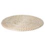 Voir la diapositive 2 : SECRET DE GOURMET Lot 6x Set de table en osier vannerie Mood