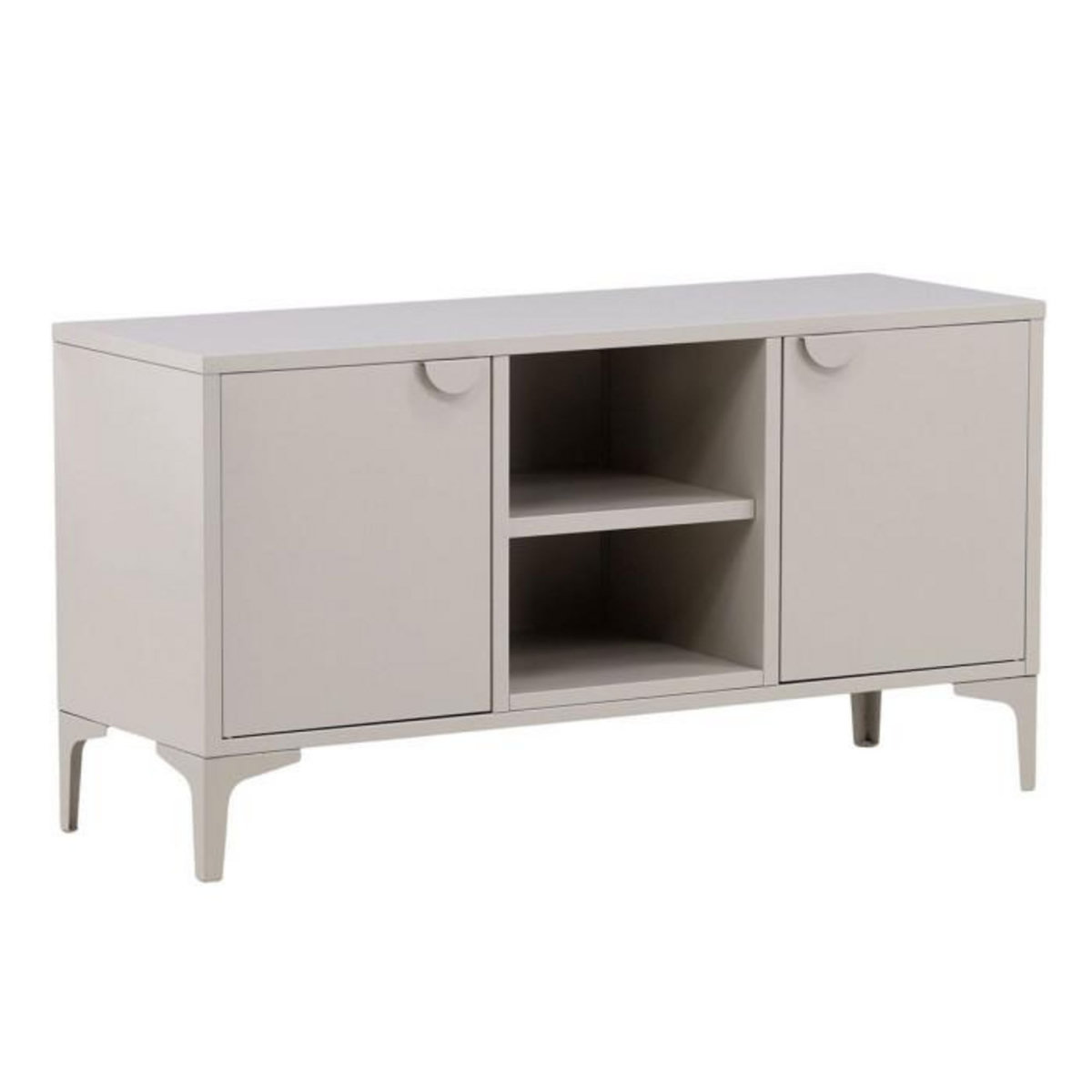 Paris Prix Meuble TV 2 Portes  Piring  120cm Beige