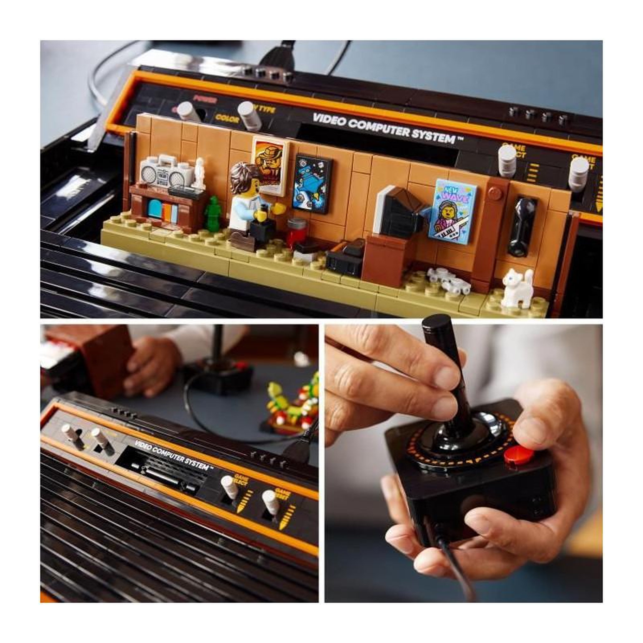 Voir la diapositive 5 : LEGO LEGO Icons 10306 Atari 2600, Maquette a Construire, Console de Jouets Vidéo, pour Adultes