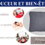 Voir la diapositive 4 : Les Ateliers du Linge Coussin imprime 100% polyester melly