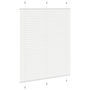 Voir la diapositive 4 : VIDAXL Store plisse blanc 105x150cm largeur du tissu 104,4cm polyester