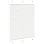 Voir la diapositive 4 : VIDAXL Store plisse blanc 105x150cm largeur du tissu 104,4cm polyester