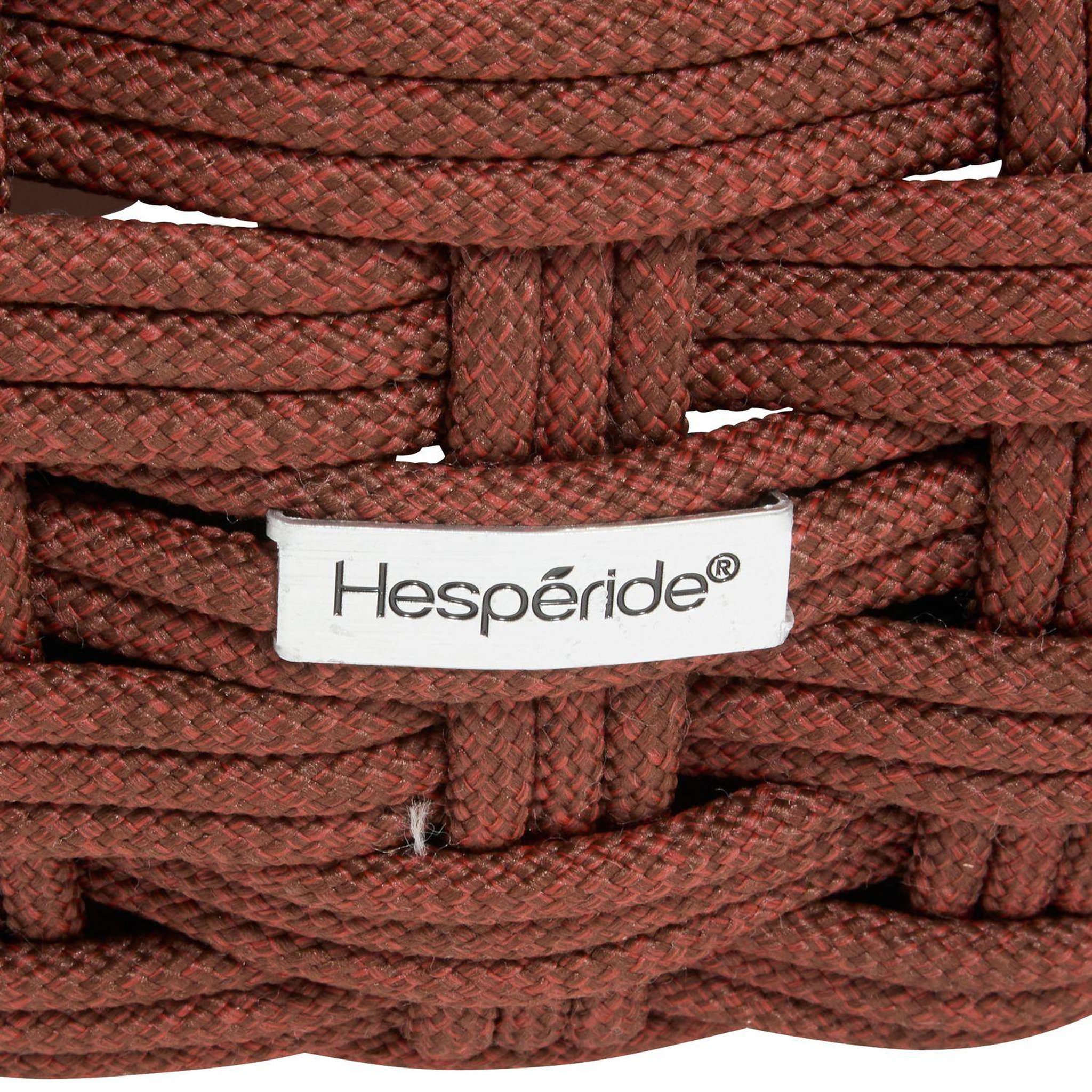 Voir la diapositive 5 : HESPERIDE Pouf de jardin tressé rond OBBAE