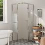 Voir la diapositive 3 : VIDAXL Cabine de douche ESG 80x80x180 cm
