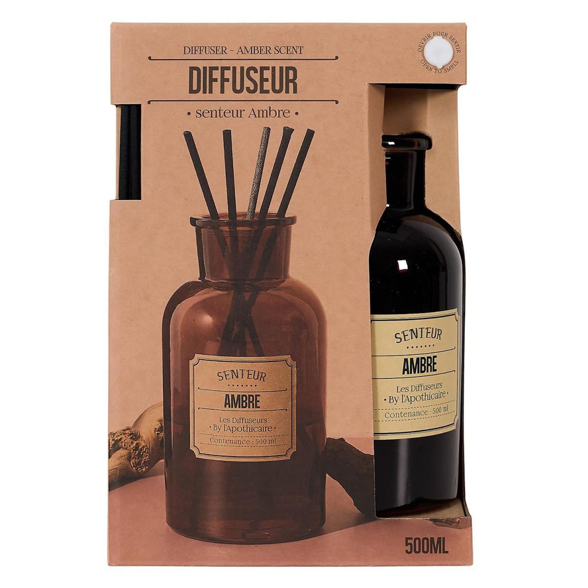 Paris Prix Diffuseur de Parfum  Apothicaire  500ml Ambre