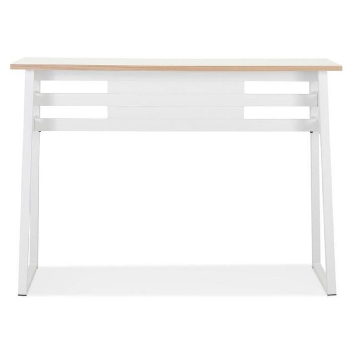 Paris Prix Table de Bar Design  Javier  150cm Blanc