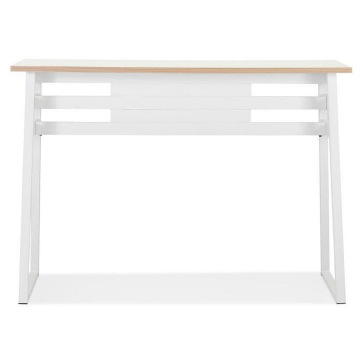 Paris Prix Table de Bar Design  Javier  150cm Blanc