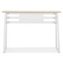 Voir la diapositive 2 : Paris Prix Table de Bar Design  Javier  150cm Blanc