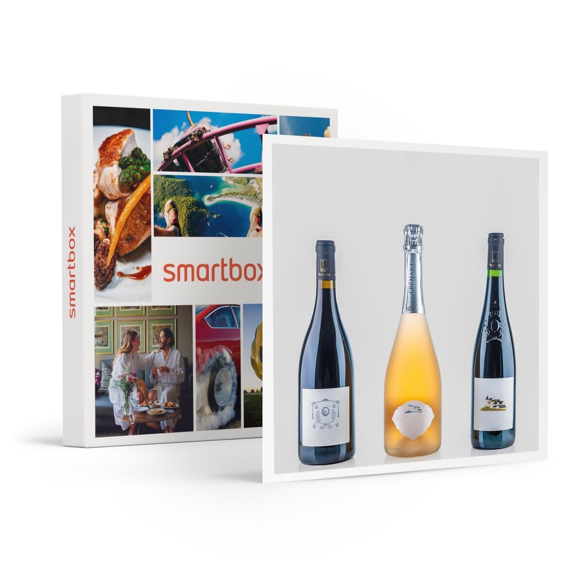 Smartbox Sélection œnologique livrée à domicile - Coffret Cadeau Gastronomie