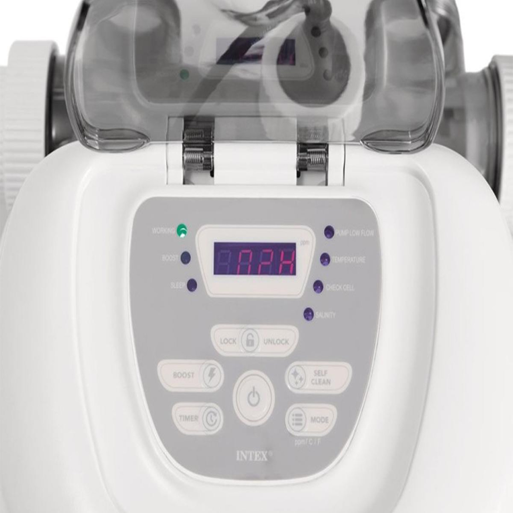 Voir la diapositive 5 : INTEX Stérilisateur au sel qs700 pour piscine jusqu'à 32 m³ - intex