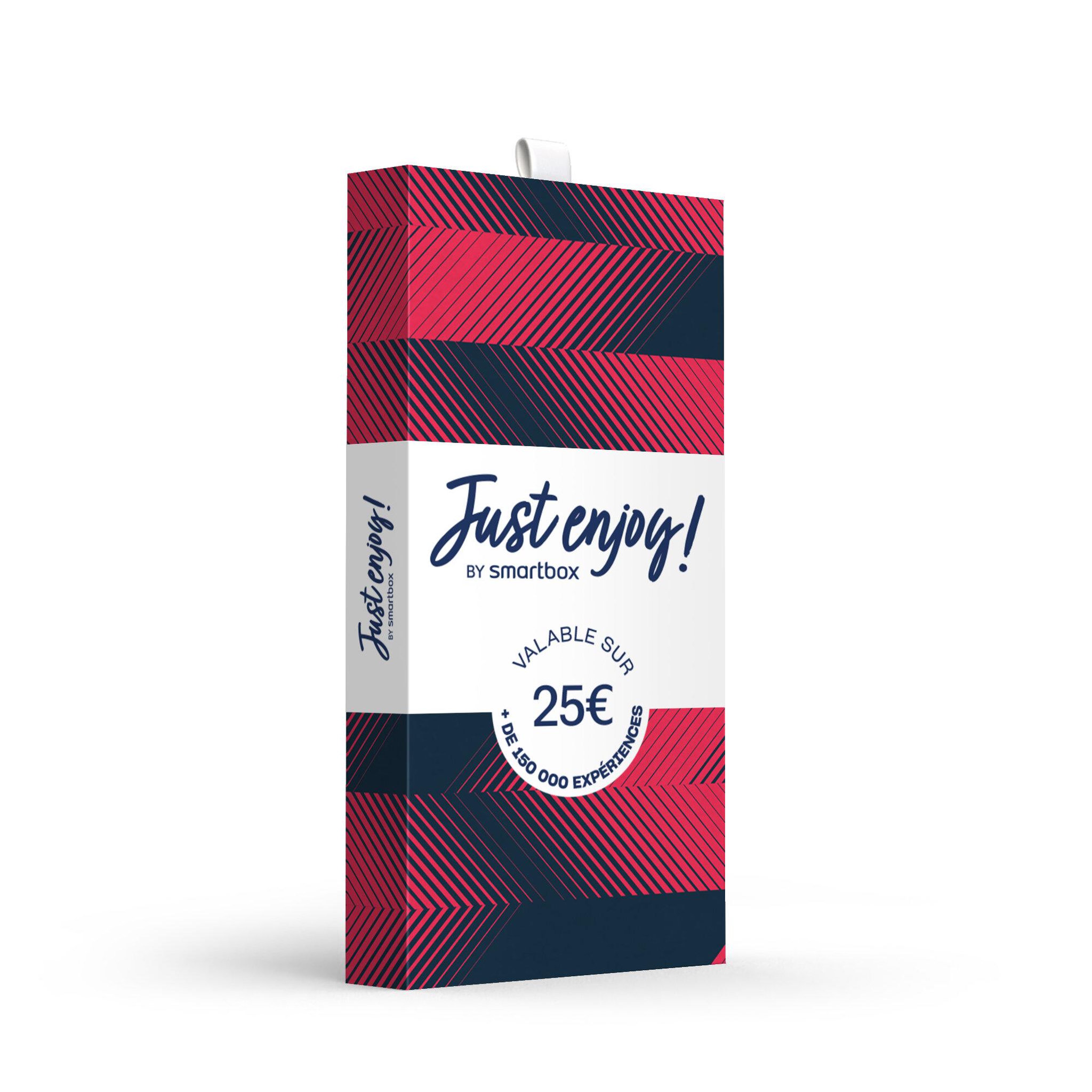 Smartbox Carte cadeau just enjoy ! Adrénaline - 25 € - coffret cadeau multi-thèmes