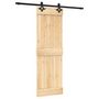 Voir la diapositive 2 : VIDAXL Porte coulissante et kit de quincaillerie 70x210 cm pin massif