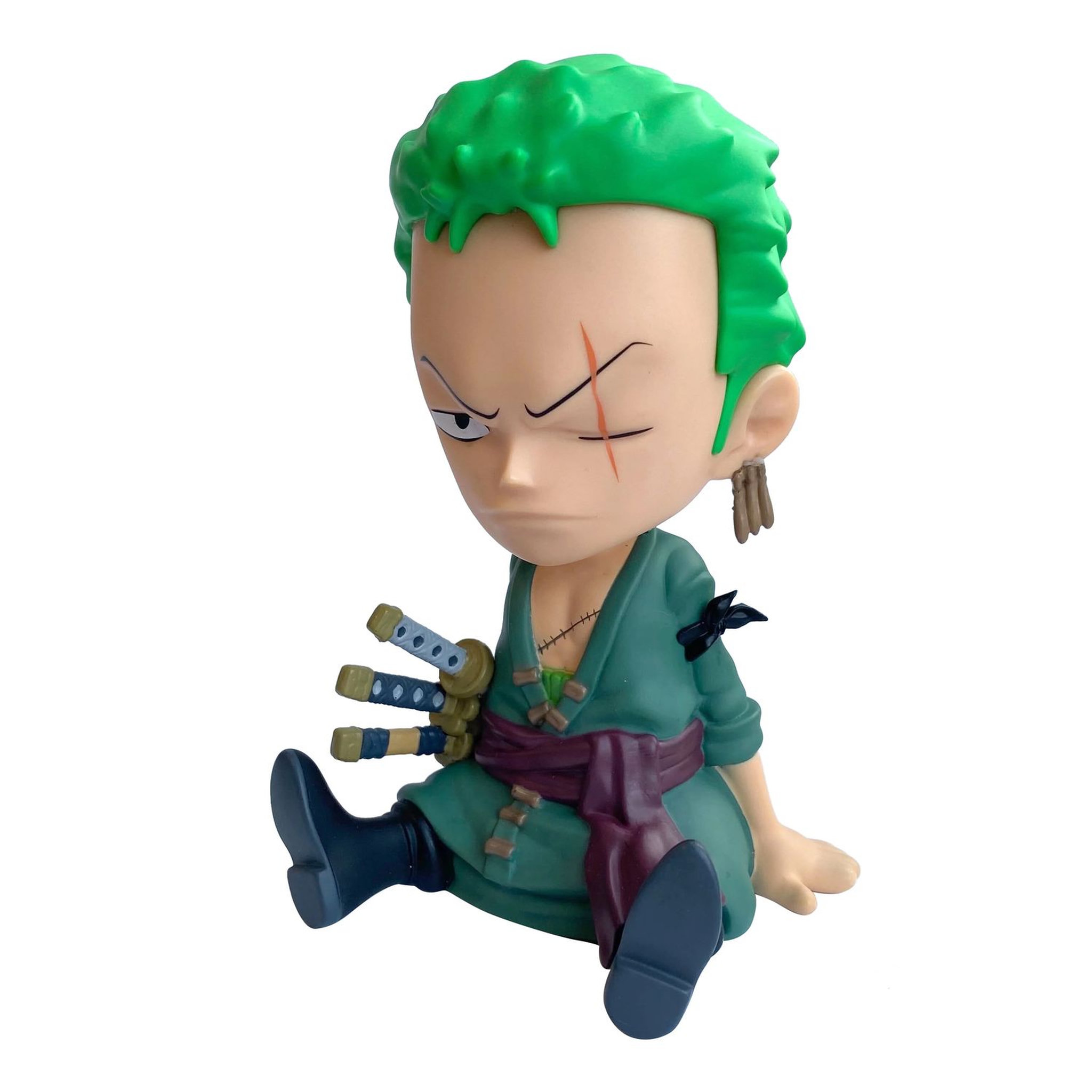 Voir la diapositive 1 : Tirelire Zoro One Piece
