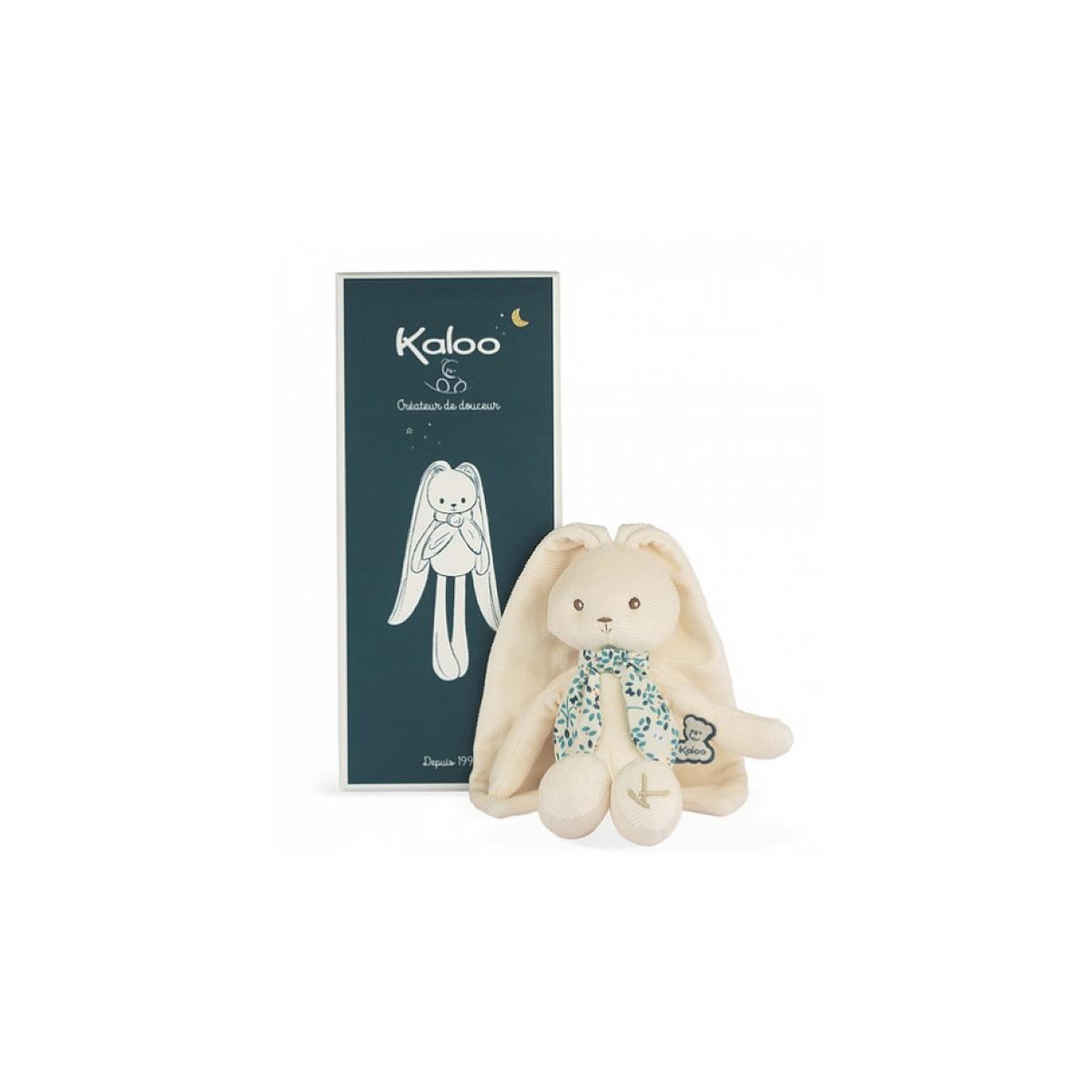 Voir la diapositive 2 : Kaloo Lapinoo Pantin Lapin Creme Petit