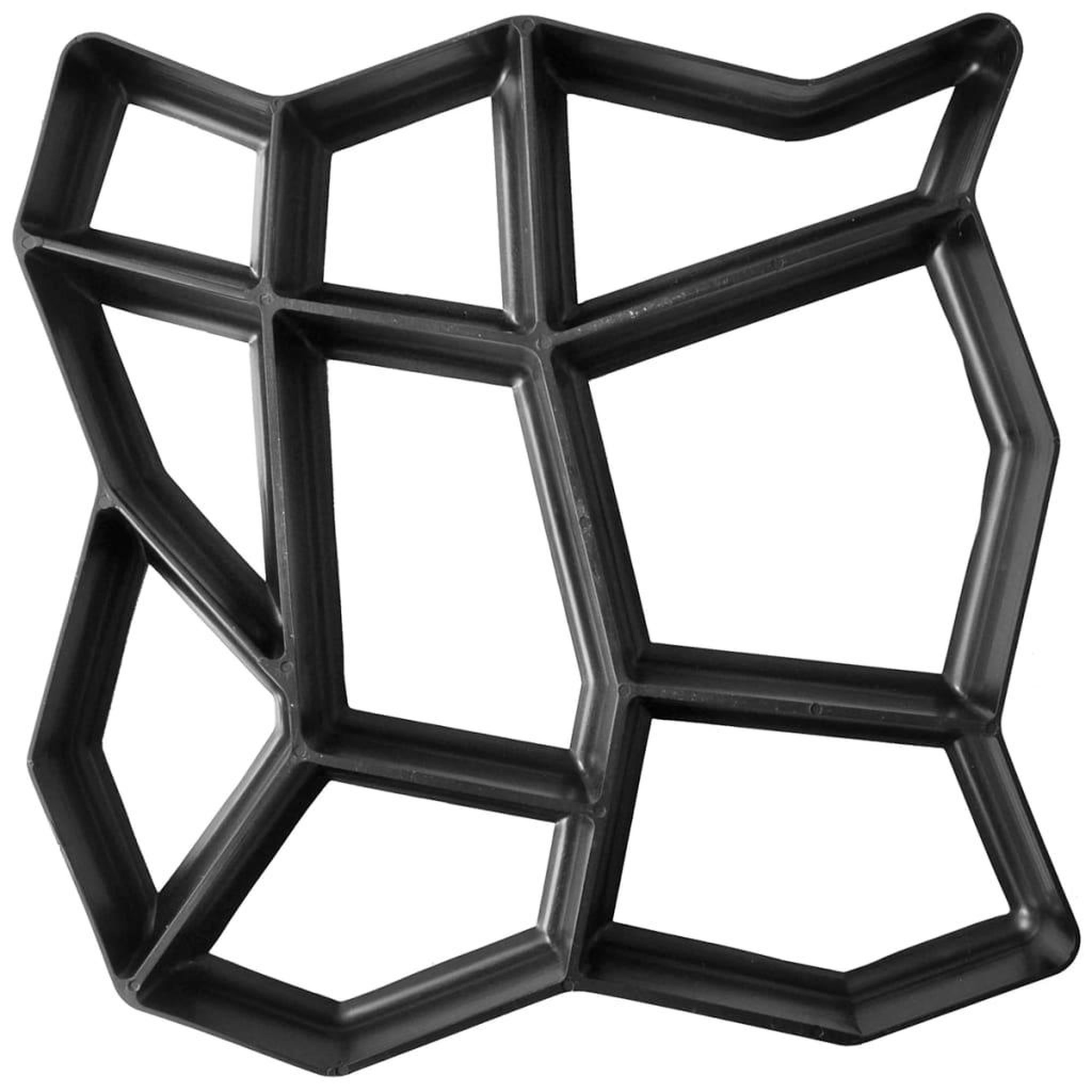 Voir la diapositive 3 : VIDAXL Moule de pave de jardin 42 x 42 x 4 cm 2 pcs