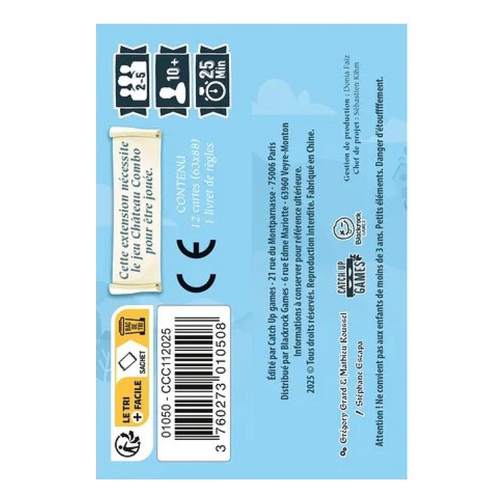 Voir la diapositive 3 : Blackrock Editions Chateau Combo EXTENSION Au cachot