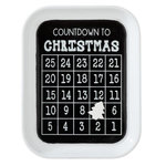 Paris Prix Calendrier de Noël  Décembre  41cm Blanc & Noir