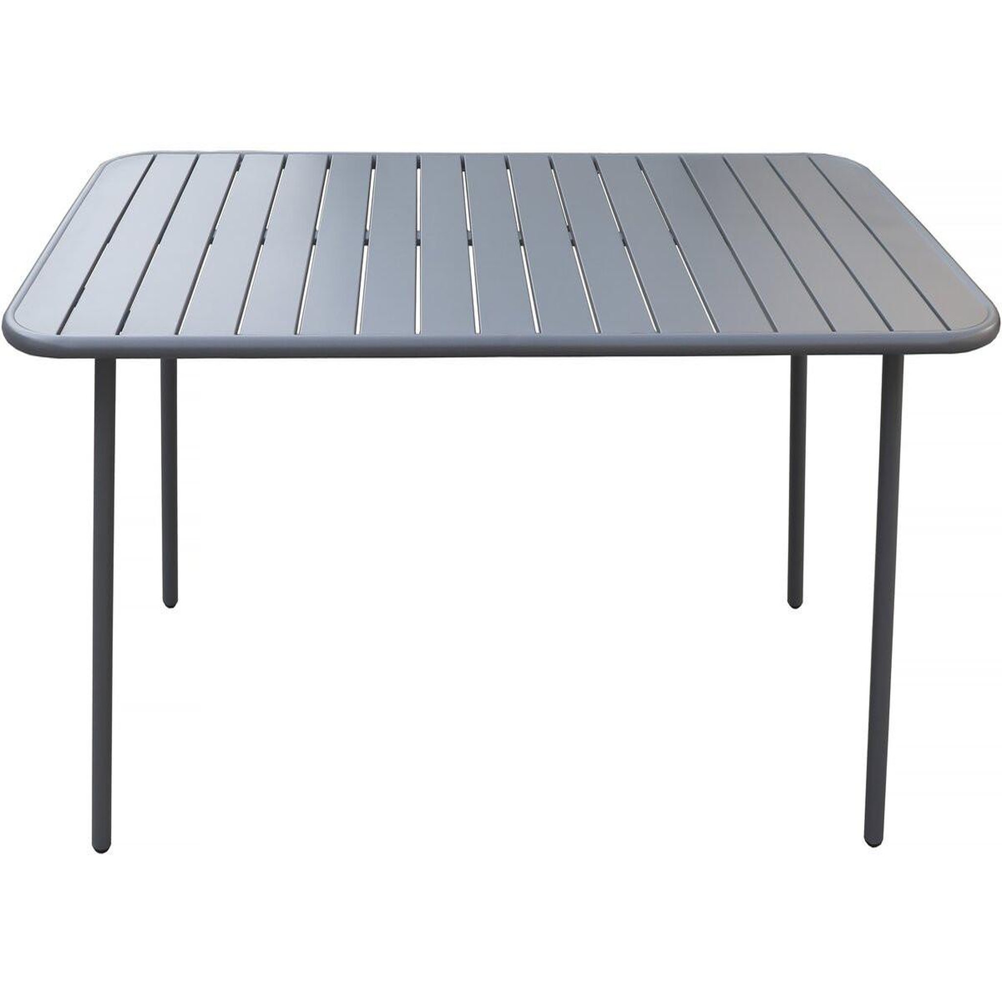 Voir la diapositive 4 : Habitat et Jardin Table jardin en métal  bilbao  - 150 x 90 x 71 cm - gris