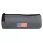 Bagtrotter BAGTROTTER Trousse scolaire ronde Nasa Grise USA