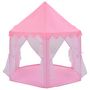 Voir la diapositive 3 : VIDAXL Tente de jeu princesse avec 250 balles Rose 133x140 cm