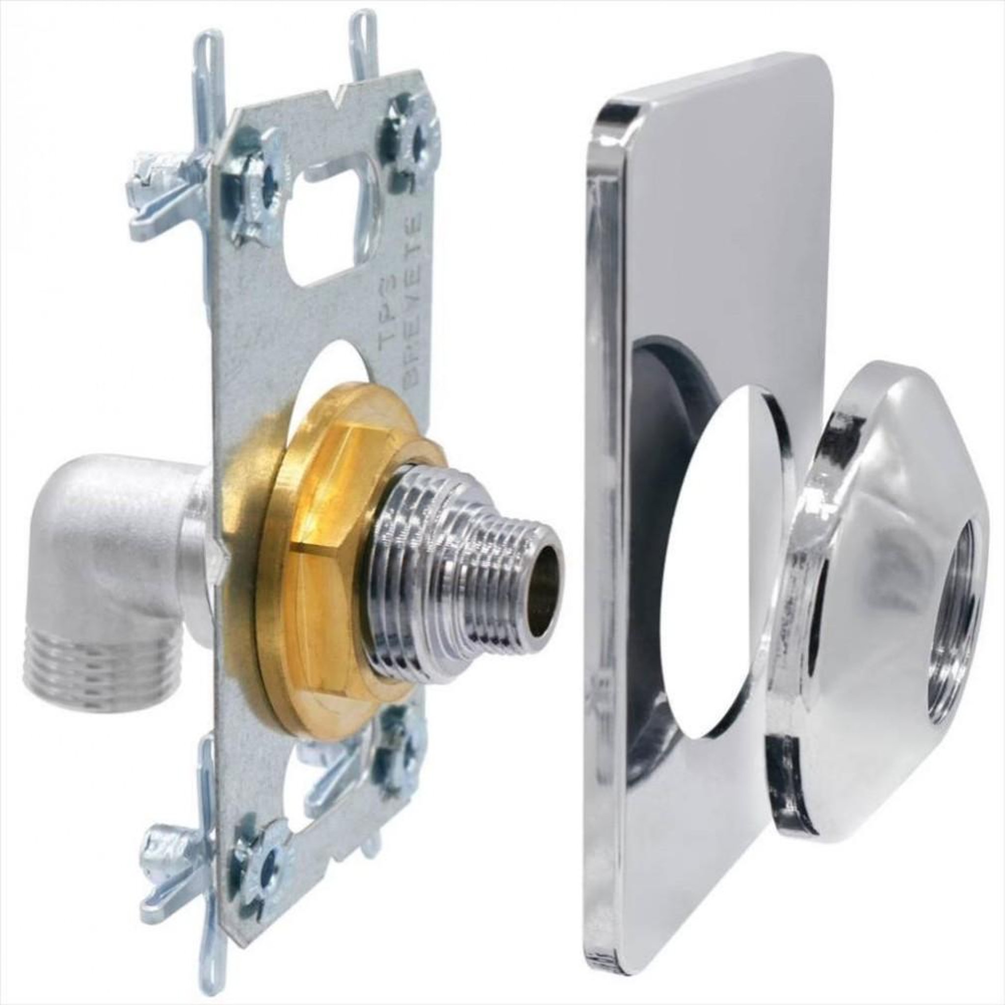 CENTRALE BRICO platine easyfix wc universel a visser 15x21