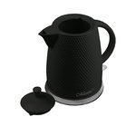 HELLO MAESTRO Bouilloire électrique Maestro MR-069 en céramique 1,5 L 1500 W noir et blanc